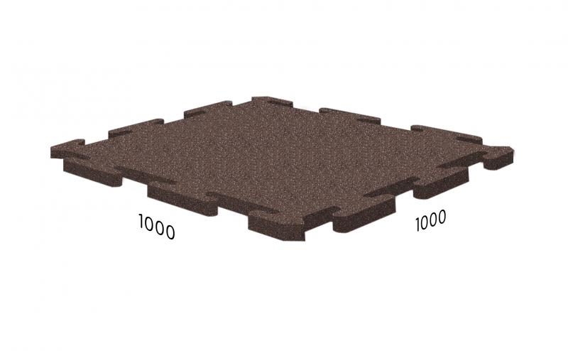 Резиновая плитка плотность 1100-1150 кг/м³