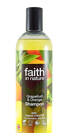 Натуральный шампунь Faith in nature с маслом Грейпфрута 400мл