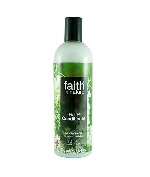 Кондиционер для волос Faith in nature интенсивный с эфирными маслами Чайного дерева, Апельсина, Лимона и Лайма 400 мл