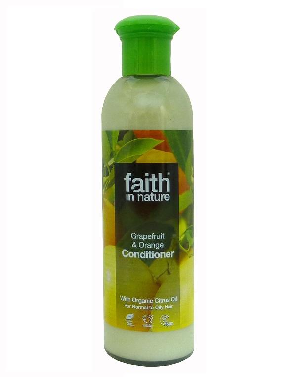 Кондиционер для волос Faith in nature с эфирными маслами Грейпфрута и Апельсина 250 мл
