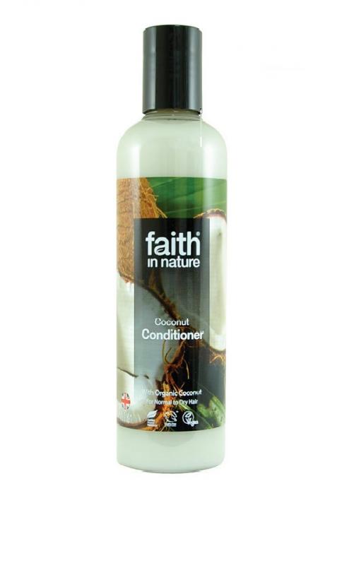 Кондиционер для волос Faith in nature с эфирными маслами Кокоса и семян Подсолнечника 250 мл